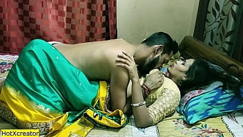 Beautiful Indian housewife enjoys passionate encounter with real estate agent in Bengali language